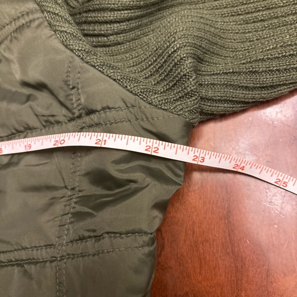 Sold on eBay NWOT LANE BRYANT Olive Green Women's Hooded Sweater - Picture 7 of 7